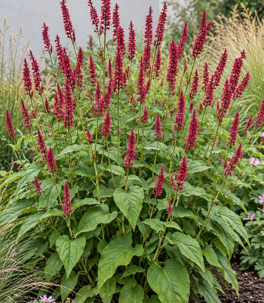 Persicaria amplexicaulis ‘Dark Red’